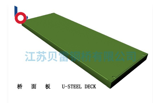 安装贝雷片桥面板时的操作步骤