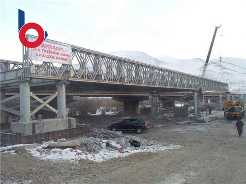 外蒙古贝雷桥